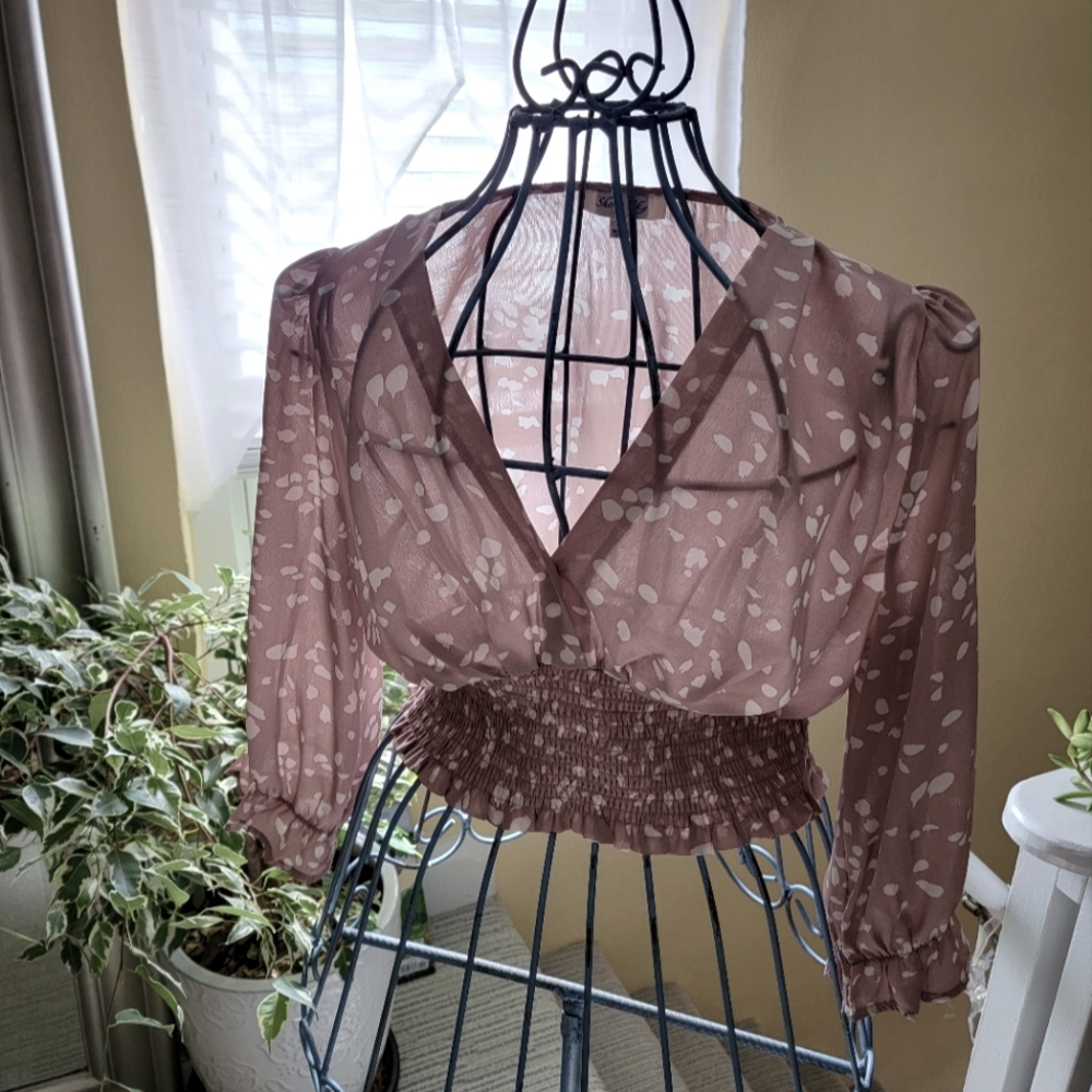 Cropped Blouse - image 1